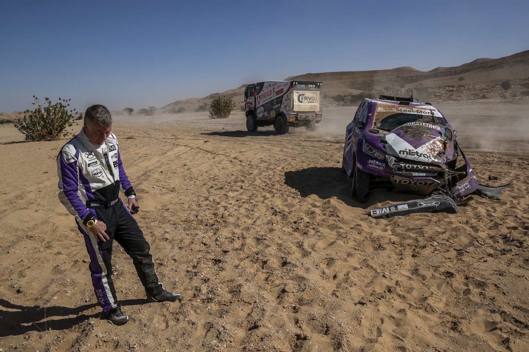 APTOPIX Saudi Dakar Rally